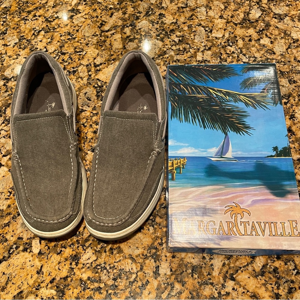 Margaritaville Men's Dock Slip On Boat Shoe Size Men … Gem